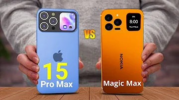 iPhone 15 Pro Max vs Nokia Magic Max