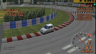 Gran Turismo 2 (PS1) - B-License 4 - Gold