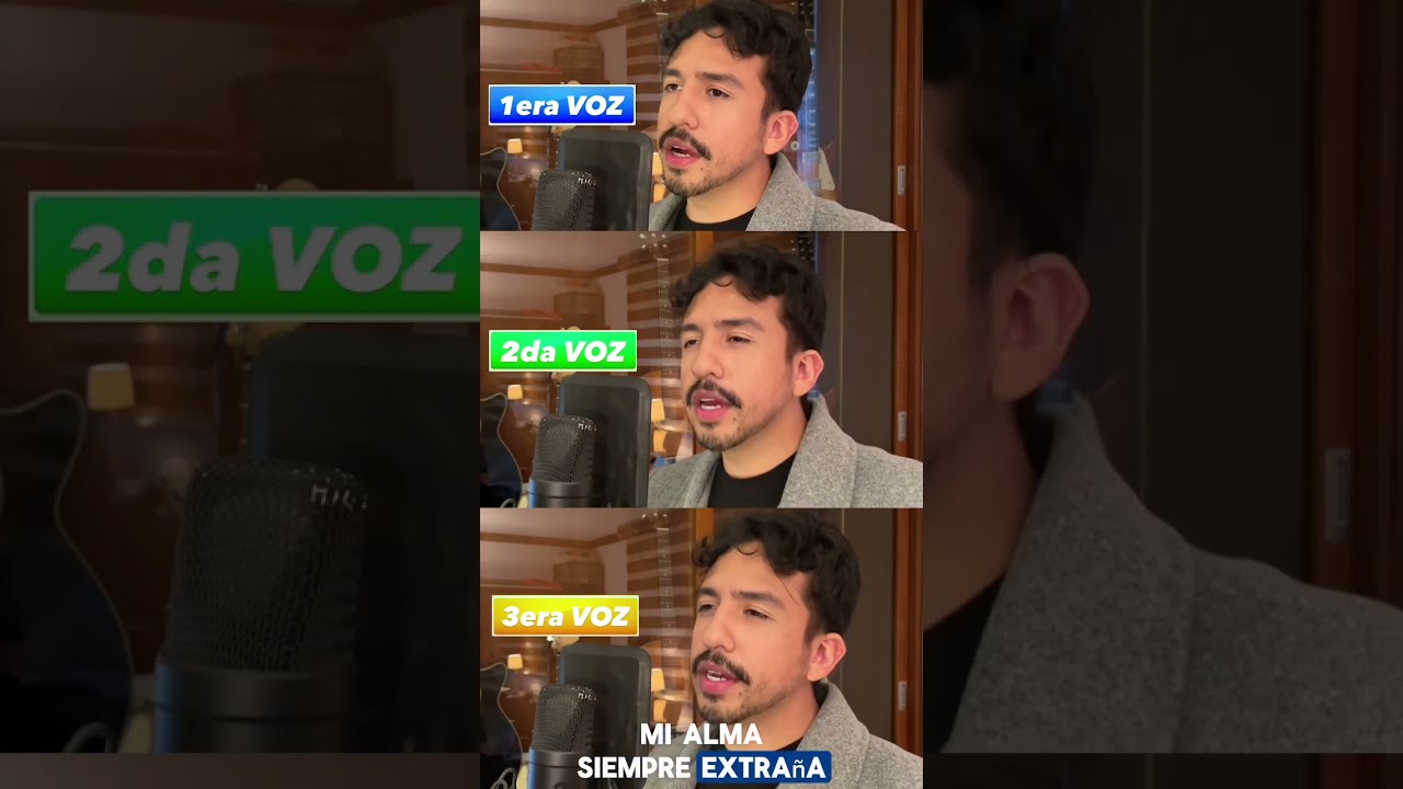 Armonías vocales (Contigo - Los Panchos)