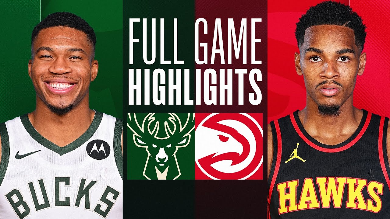 BUCKS at HAWKS | FULL GAME HIGHLIGHTS | March 30, 2024 - YouTube