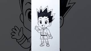Drawing Gon Freecs #gonfreecs #hunterxhunter