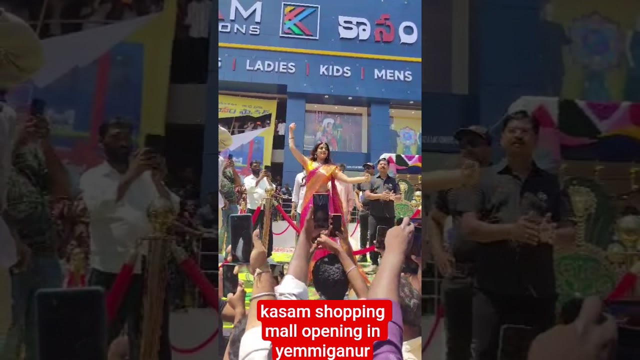 Kasam shopping mall opening in yemmiganur