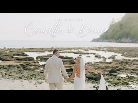 Camilla and Daniel Western beach wedding film at Phuket Marriott Resort and Spa, Merlin Beach