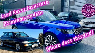 Match Highlights Land Rover Insurance Premiums Out of Control!