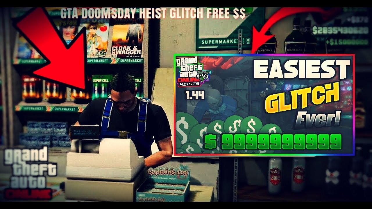 How to get free money on gta online doomsday glitch (after patch still