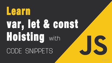 JavaScript var, let and const hoisting | temporal dead zone - JSUniv