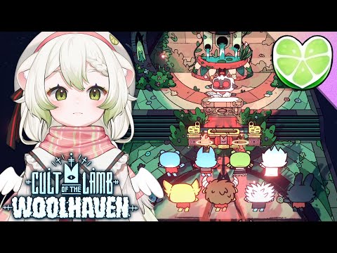 Are You Ready For Cannibalism? || Laimu Plays Cult Of The Lamb: Woolhaven Expansion (part 2)