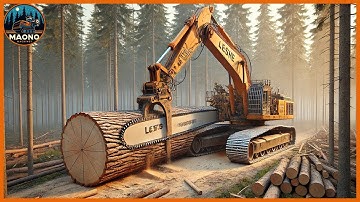 101 AMAZING Fastest Big Wood Chainsaw Machine Working At Another Level ▶1