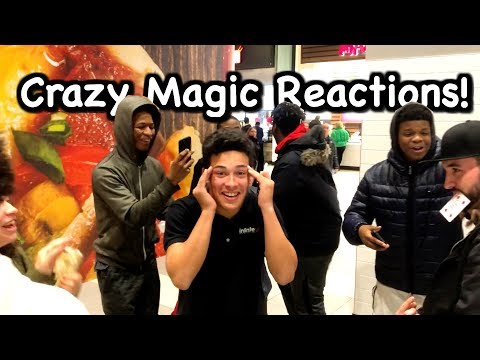 CRAZY MAGIC REACTIONS!