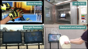 Demoing Rugged Displays and Panel Computers for Industrial Environments