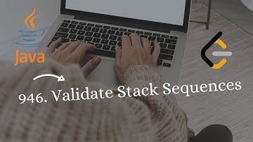Validate Stack Sequences | Leetcode | 946 | Java | Solution | Stack