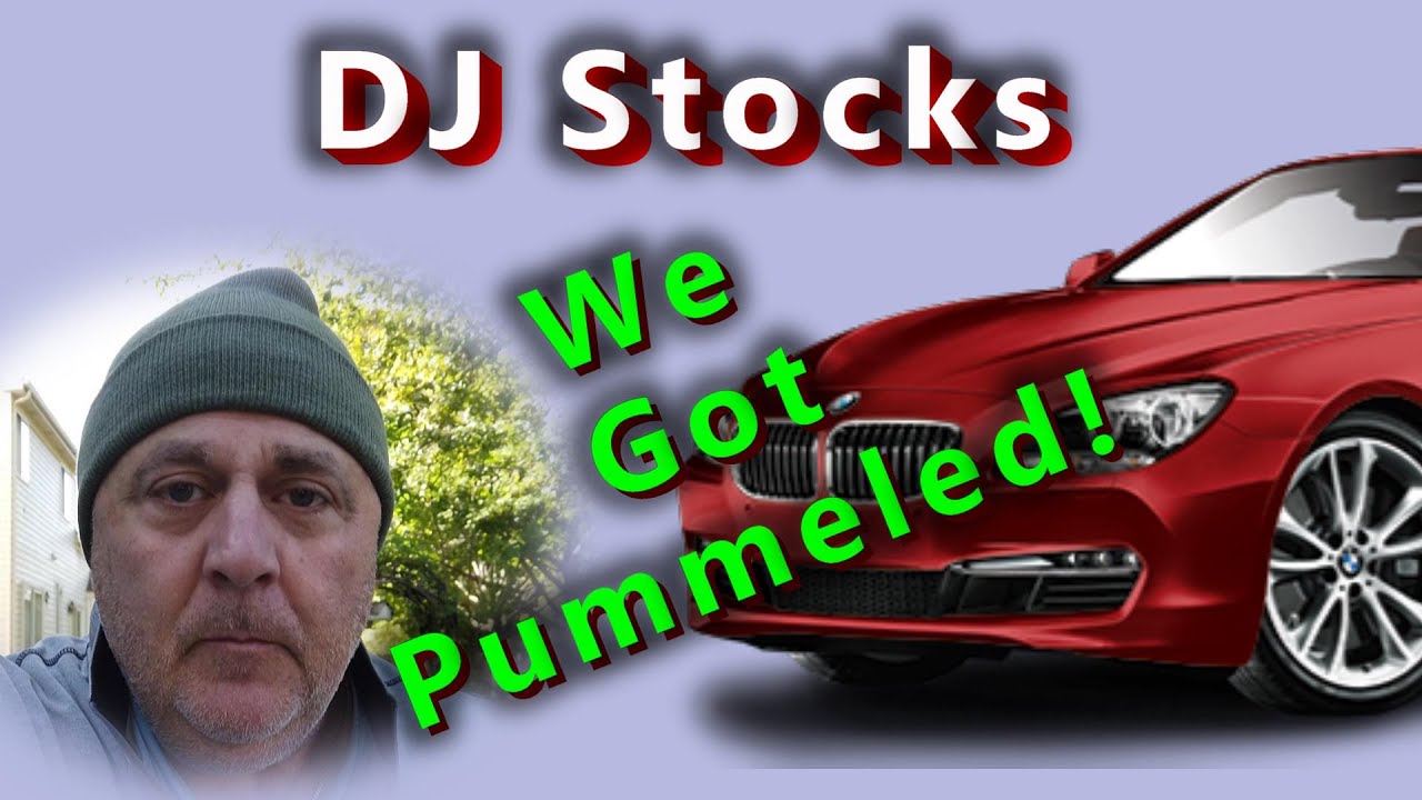 A Very Tough Day Trading - Take Action - DJ Stocks