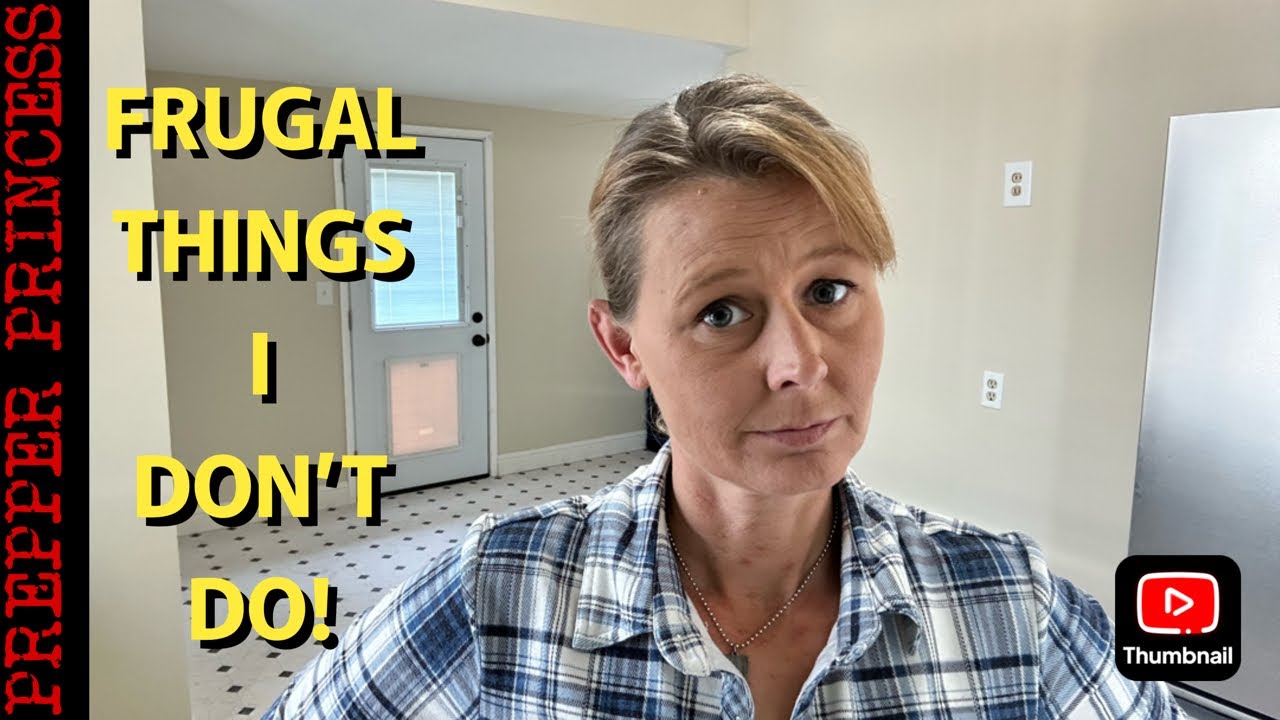 5 EXTREMELY FRUGAL THINGS I DON'T DO