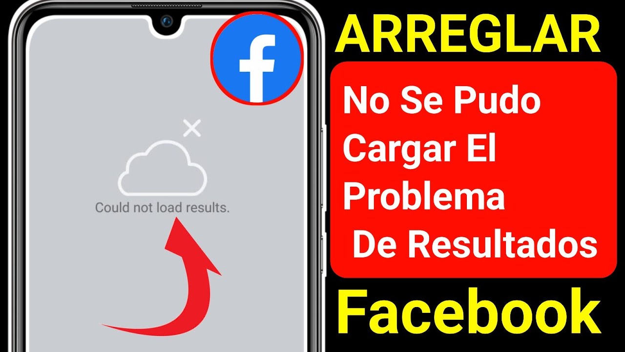 Solucione Problema Búsqueda Facebook || Cómo Arreglar No Se Pudieron Cargar Los Resultados Facebook