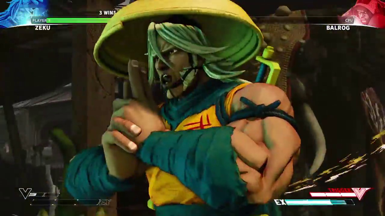 STREET FIGHTER V - Zeku VS Balrog