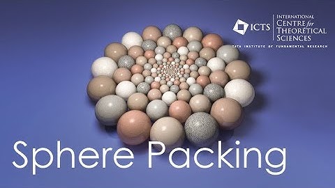 Introduction Sphere Packing problems by Abhinav Kumar