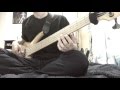 Nothing's Carved In Stone/In Future(bass cover)