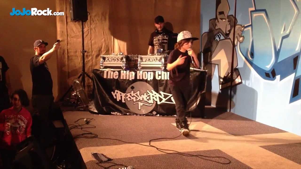 JoJo Rock full 3 song set at Uprock - 9 year old rapper
