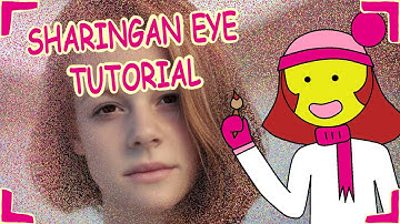 Change your EYES in PHOTOSHOP! Sharingan eyes TUTORIAL | JuliArt