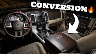 09-18 Ram 1500 Center Console Conversion