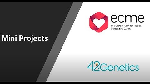 INTERREG VA ECME Mini Projects COVID 19 Response: 42Genetics