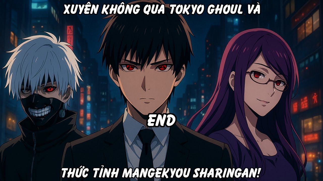 Xuyên Không Qua Tokyo Ghoul và Thức Tỉnh Mangekyou Sharingan! | End - youtube