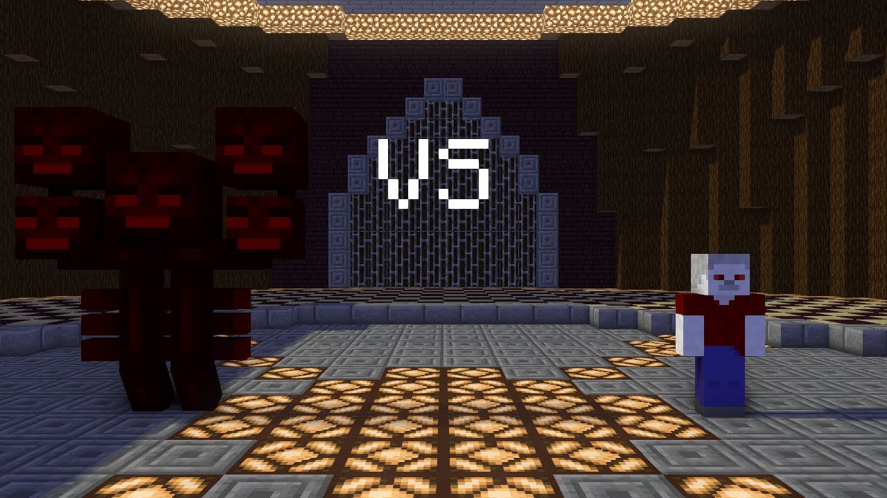 Nethengeic Wither vs Anomaly 082 Minecraft Animation (Advent of Ascension Mod vs Anomaly Foundation)