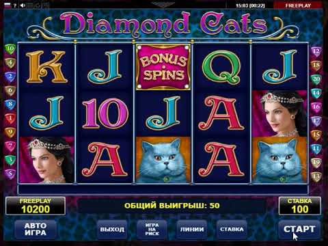 diamond cats игровой автомат