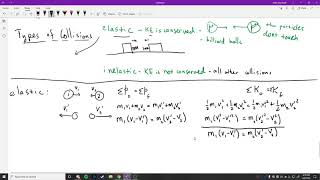 Phys 1a - 1617 - Elastic and 2d collisions