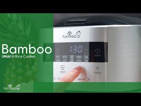 Yum Asia Bamboo UMAI Induction Heating Rice Cooker A Master Of Rice Cooking