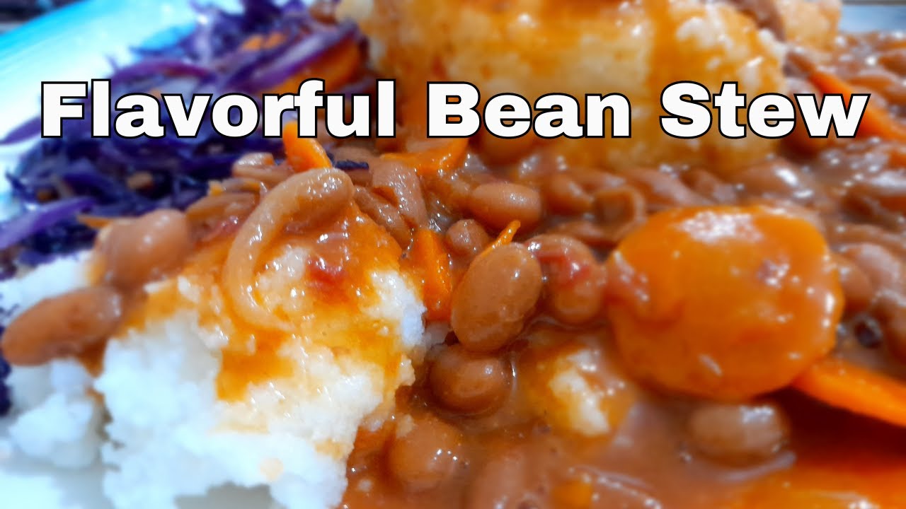 Healthy and flavorful: Easy Ugandan dried bean stew for lunch and supper with rice, posho and more