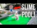 TURNED MY BROTHER'S POOL INTO SLIME! **PRANK WARS**