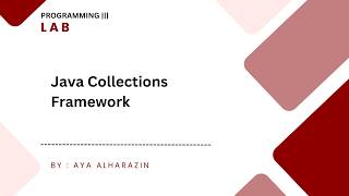 12 - Java Collections Framework