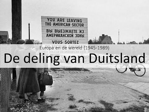 3. De deling van Duitsland (vmbo - Europa en de wereld 1945-1989)