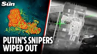 Download Lagu Ukraine drones OBLITERATE Russian sniper positions in Donetsk MP3