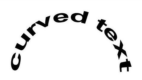 Photoshop Tutorial - How To Create Curved Text [60 Seconds]