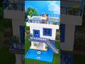 building modern house with pool #shortsfeed #miniature #satisfying #mrzofy #vfuho #shorts #diy
