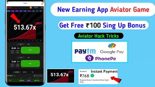 New Earning App Today | Aviator Game With Sing Up Bonus ₹100 Aviator Game How To Play Aviator Betvet screenshot 5