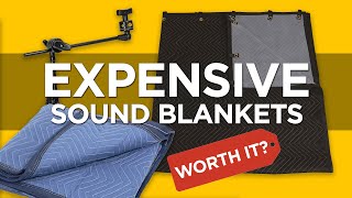 Review of Sound blankets to use for Acoustic room treatment in a recording  studio 