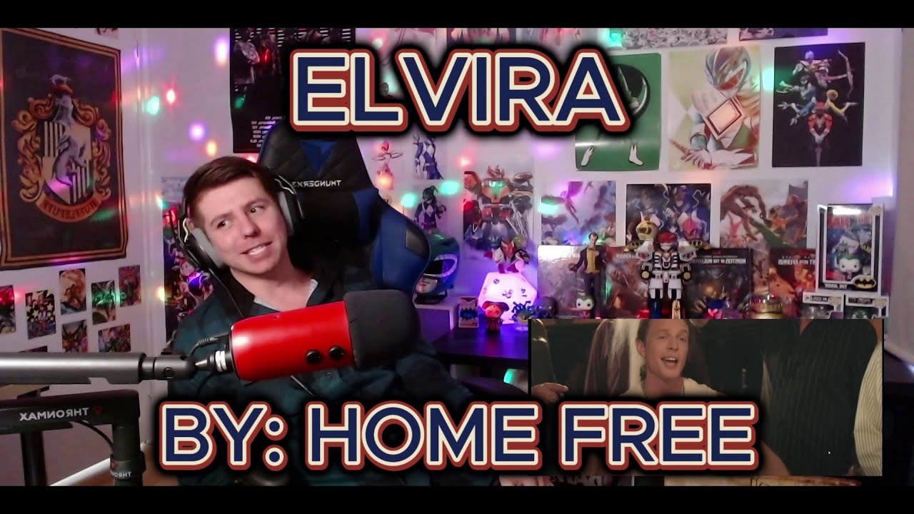 Ready go to ... https://youtu.be/cVDjgm_67yY [ HOW AWESOME!!! Blind reaction to Home Free - Elvira (feat. The Oak Ridge Boys)]