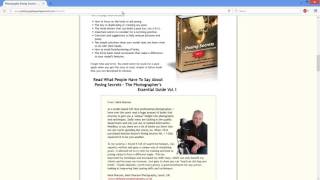 Photography Posing Secrets Review | Watch Before You Purchase | photographyposingsecrets.com