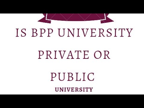 Is Bpp University private or public ????‍♀?‍♀?‍♀