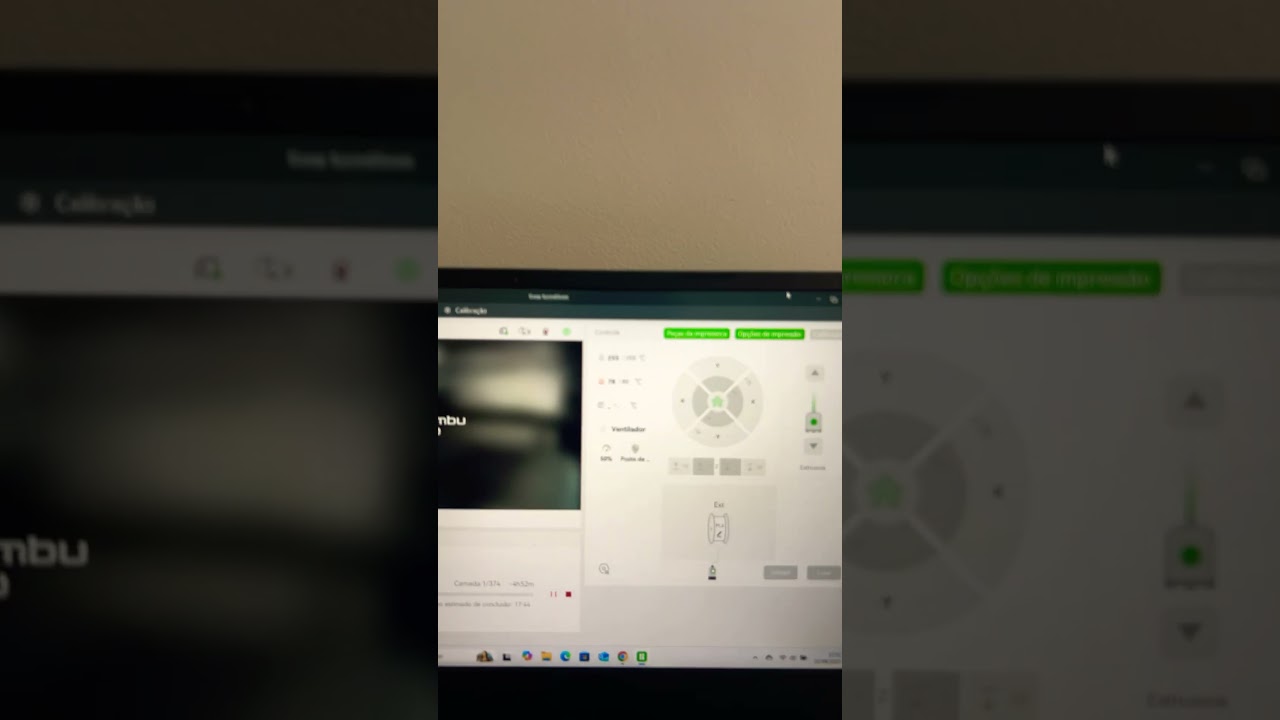Petg carbon na bambu Lab a1 mini , com bico 0,4mm de aço endurecido .