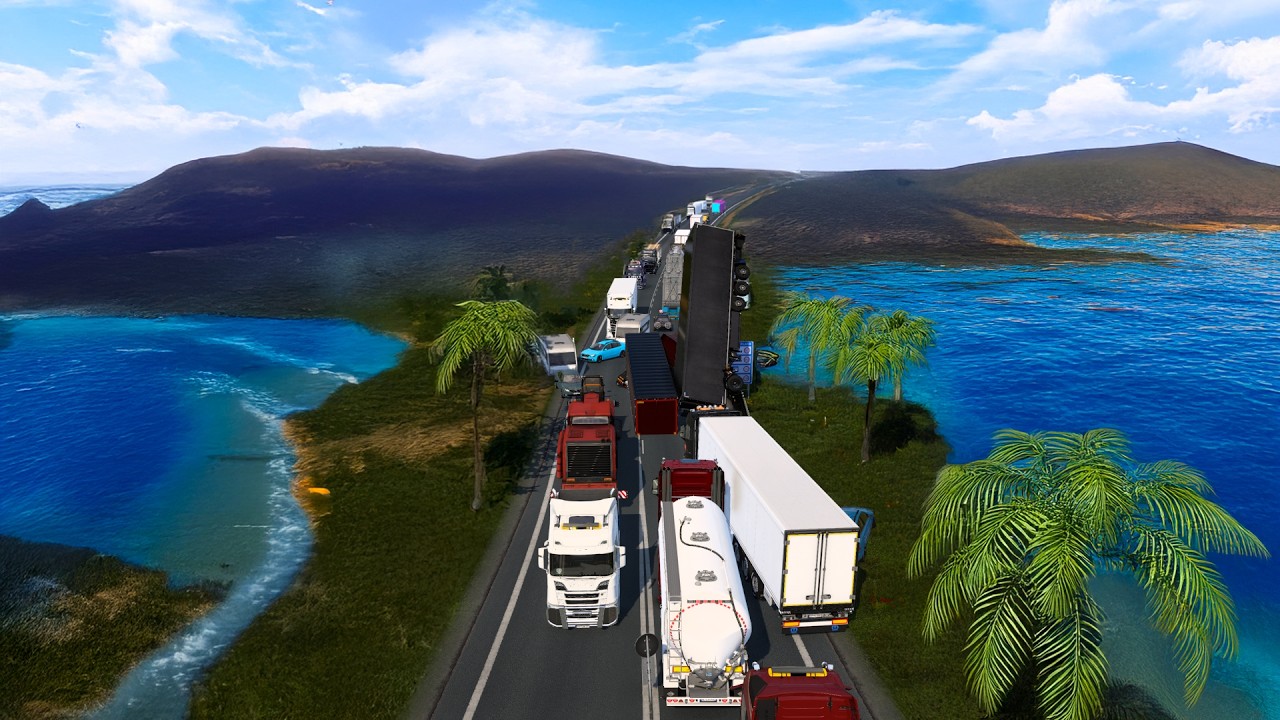 TRAFİK DEDİĞİN BÖYLE OLUR | ETS2MP