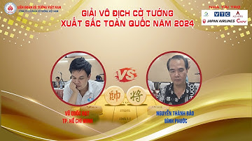 VŨ QUỐC ĐẠT GẶP NGUYỄN THÀNH BẢO VÒNG 7 BÀN 1 GIẢI VÔ ĐỊCH CỜ TƯỚNG XUẤT SẮC TOÀN QUỐC NĂM 2024