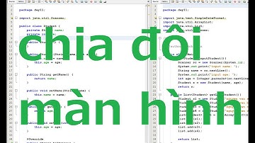 Lập trình Java - Cách chia đôi màn hình để code chuyên nghiệp trong Netbeans