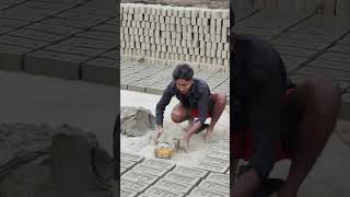 AWESOME BRIKKLINMAN MAKING BRICK #clay #creativebrick  #soilwork #iteam #muddy #construction #brick