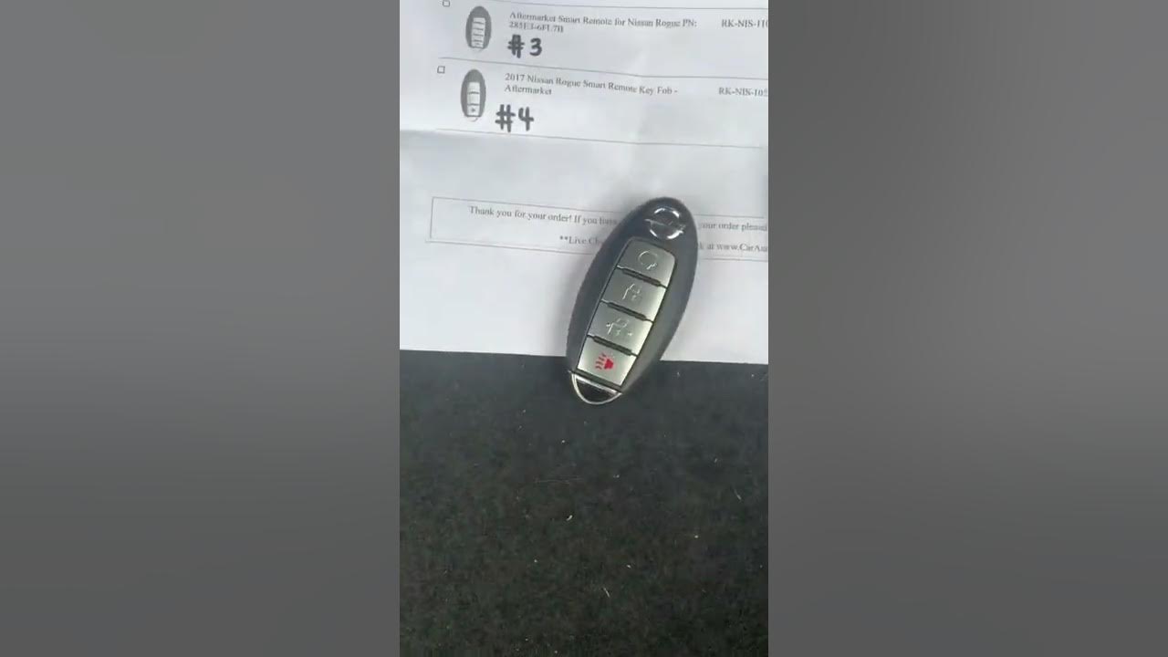 Nissan smart key from (AkG)Car and truck remotes. Refurbished and New