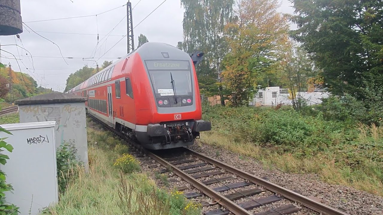 Re 3 Hamm Westf. Hbf TRI Ersatzzug. Abfahrt von Dortmund-Kurl. Teil 2
