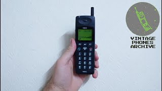 NEC G9 D  MP5J1G1 Unboxing Mobile phone menu browse, ringtones